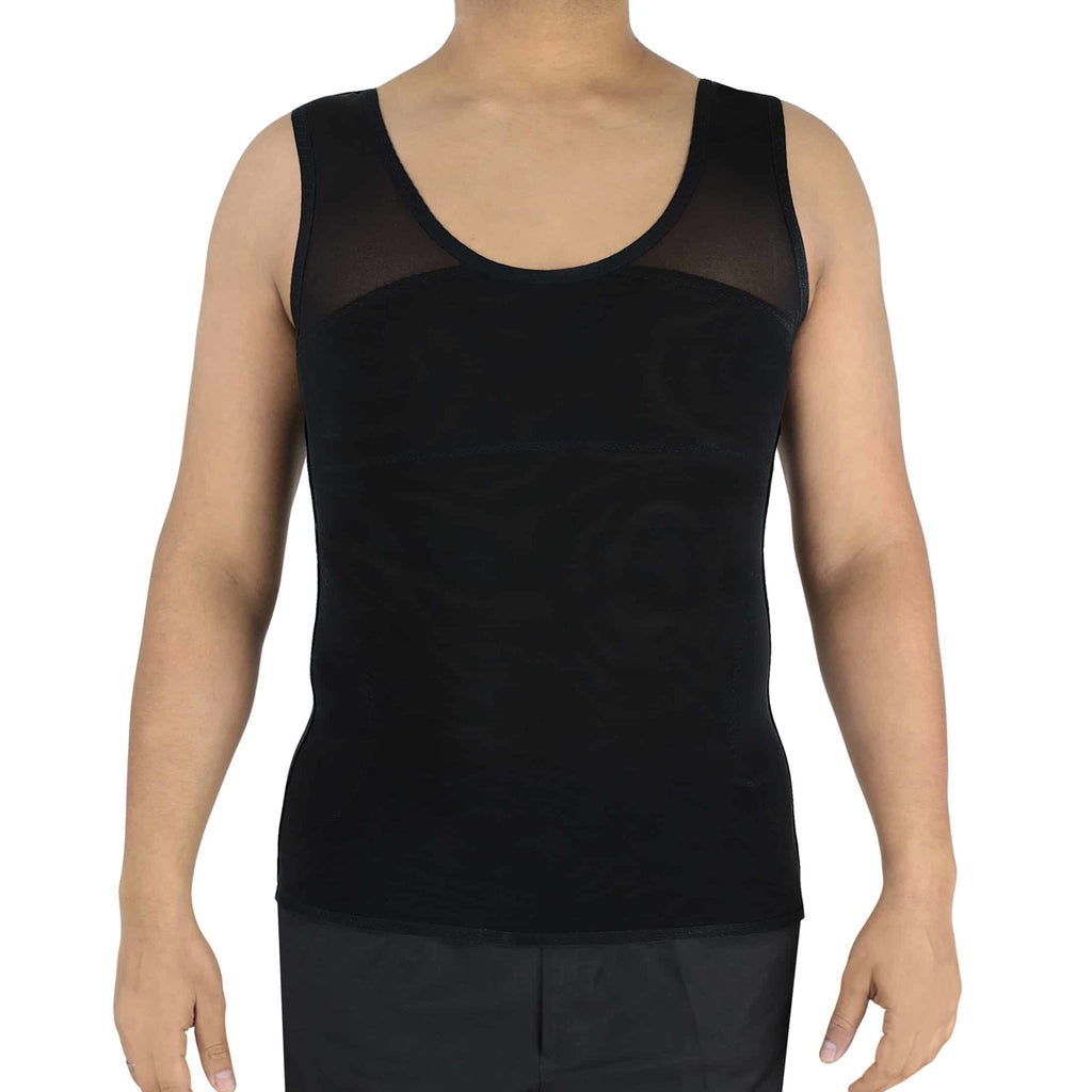 Men's Gynecomastia Tank Top Compression Shirt Tummy Control